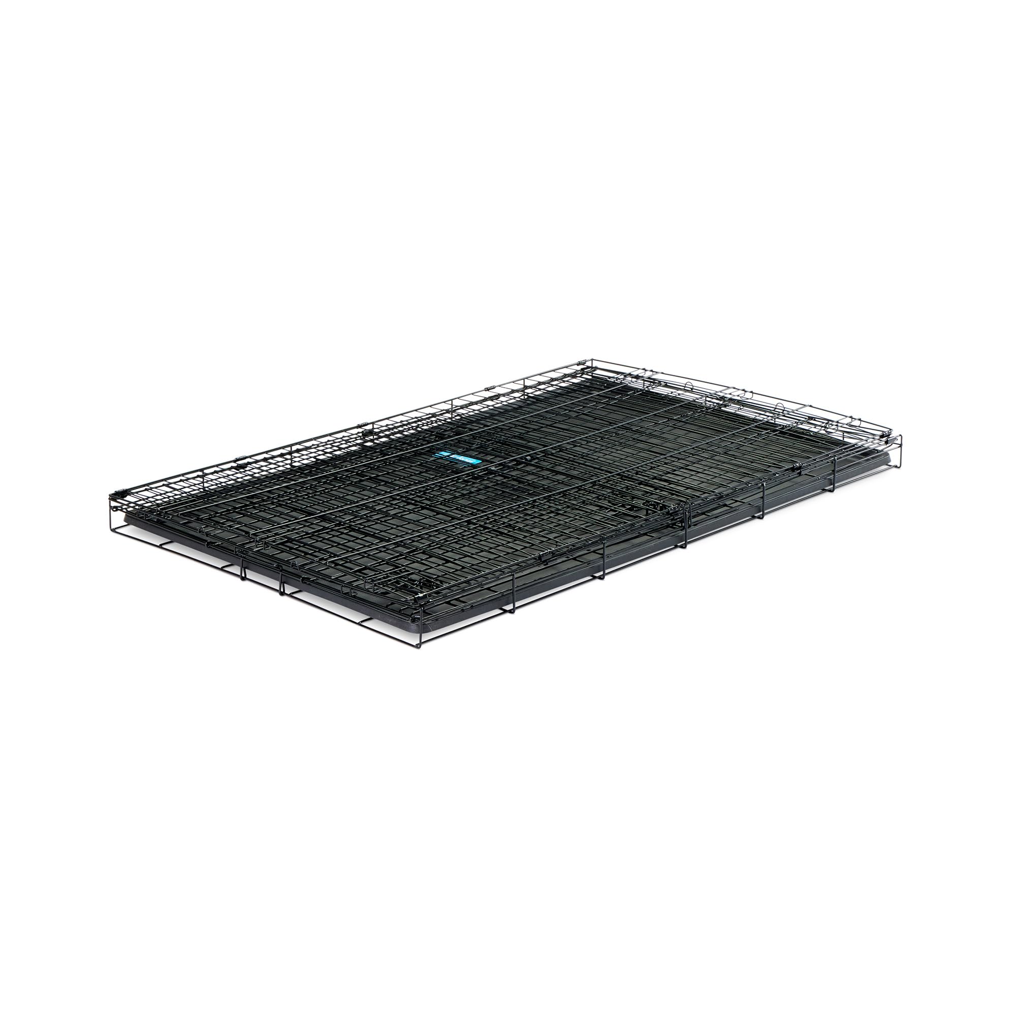 Carlson Secure and Compact Double Door Metal Dog Crate, Medium with Divider Panel