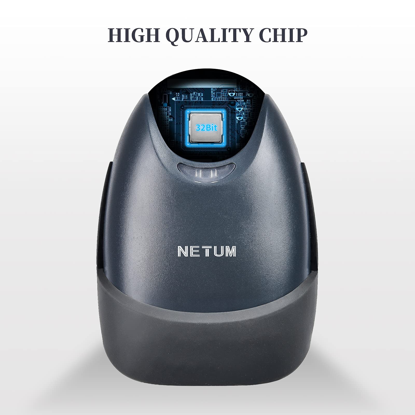 NETUM USB Laser Barcode Scanner, Handheld 1D Wired Bar Code Scanner Scanning UPC EAN Reader Gun Retails for Supermarket, Convenience Store, Warehouse - NT-M1