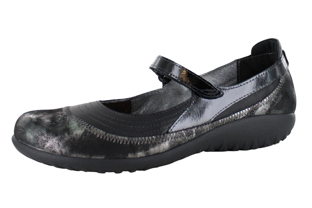 NAOT Footwear Women's Kirei Maryjane with Cork Footbed and Arch Comfort and Support - Lightweight and Perfect for Travel- Removable Footbed