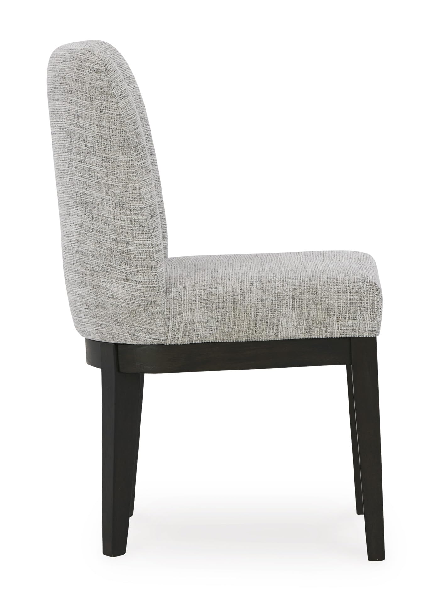 Signature Design by Ashley Chalanna Solid Wood Frame Dining Chair, Set of 2, White
