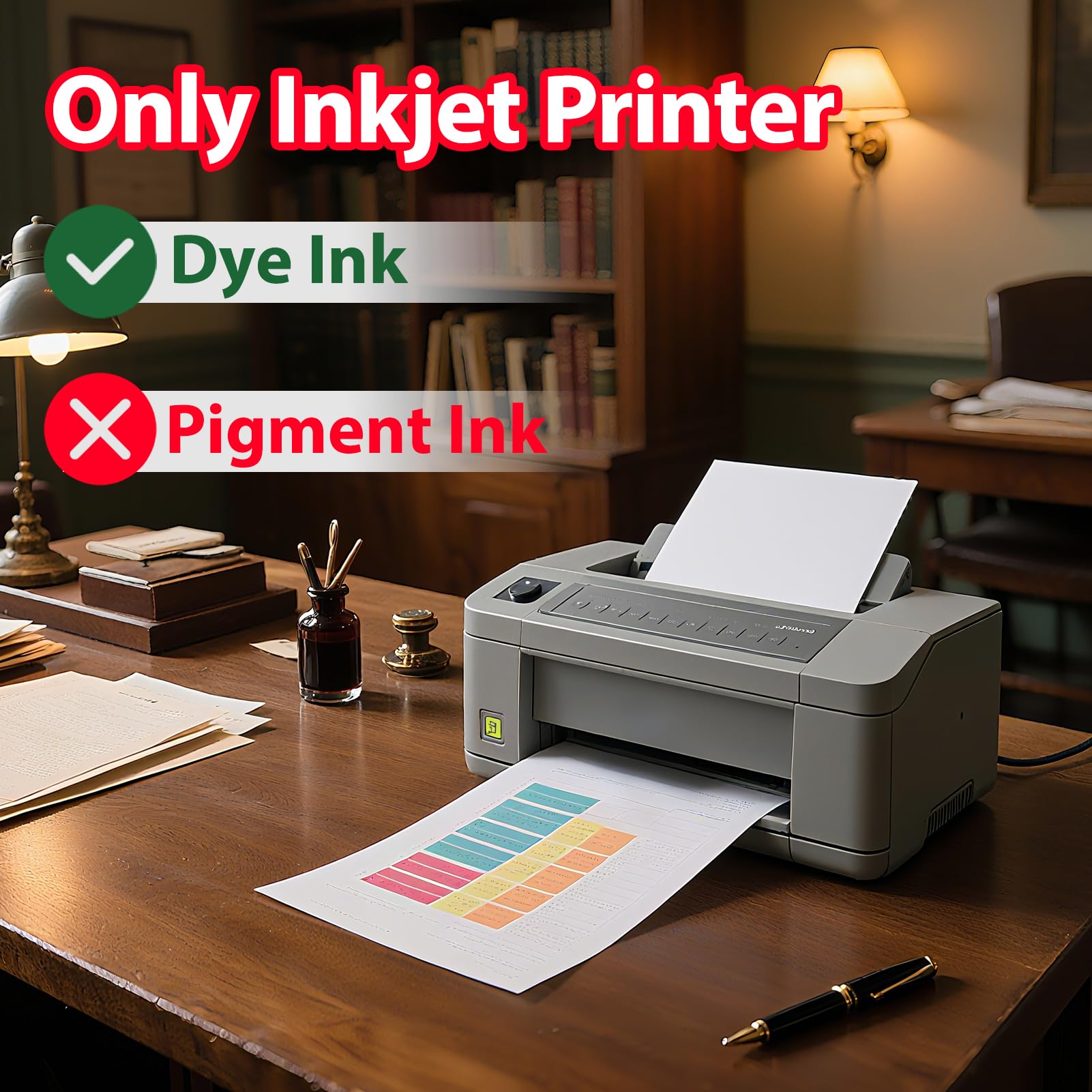 Uinkit Premium Glossy Inkjet Photo Paper - 4x6 Inch, 48lb 180gsm, 100 Sheets - Professional Photographic Quality, Dye Ink Compatible, High-Gloss Finish for Vivid Memories & Instant Prints