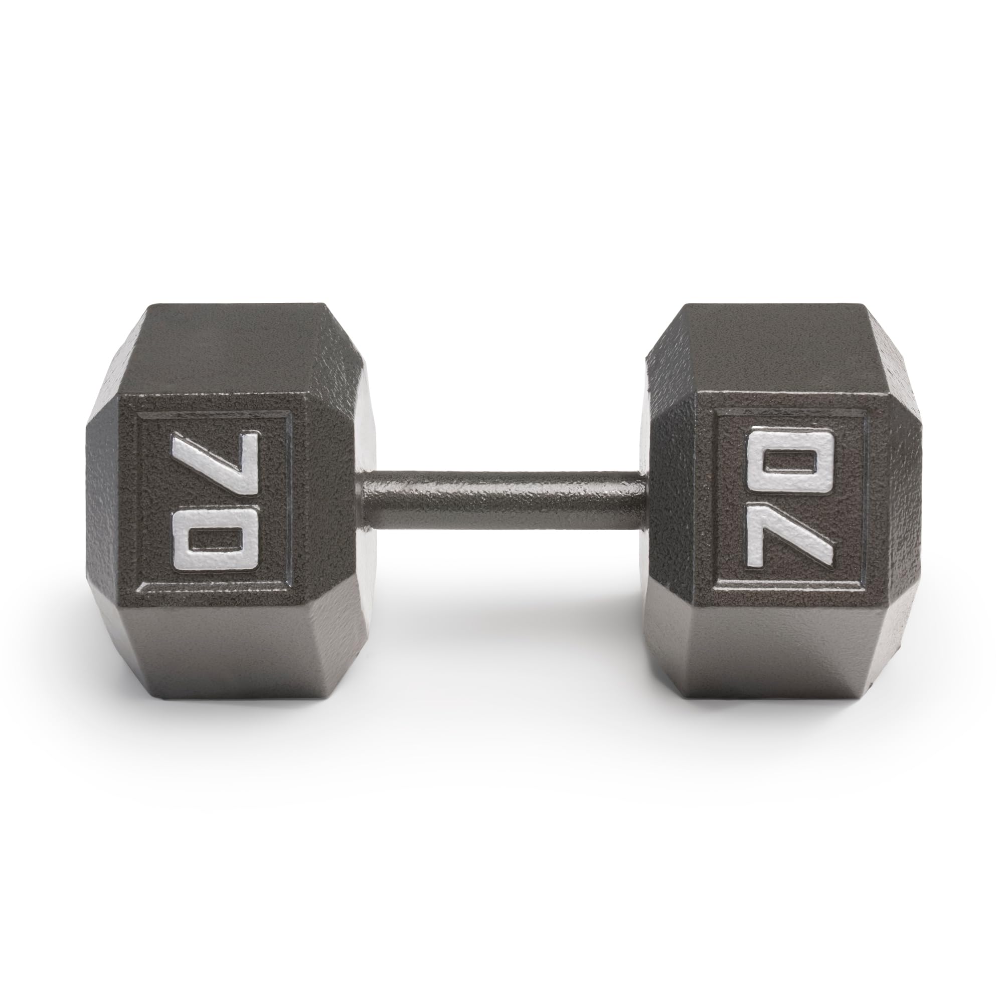Marcy Cast Iron Hex Dumbbells Collection - Available size from 3-lb to 100-lb, SOLD INDIVIDUALLY
