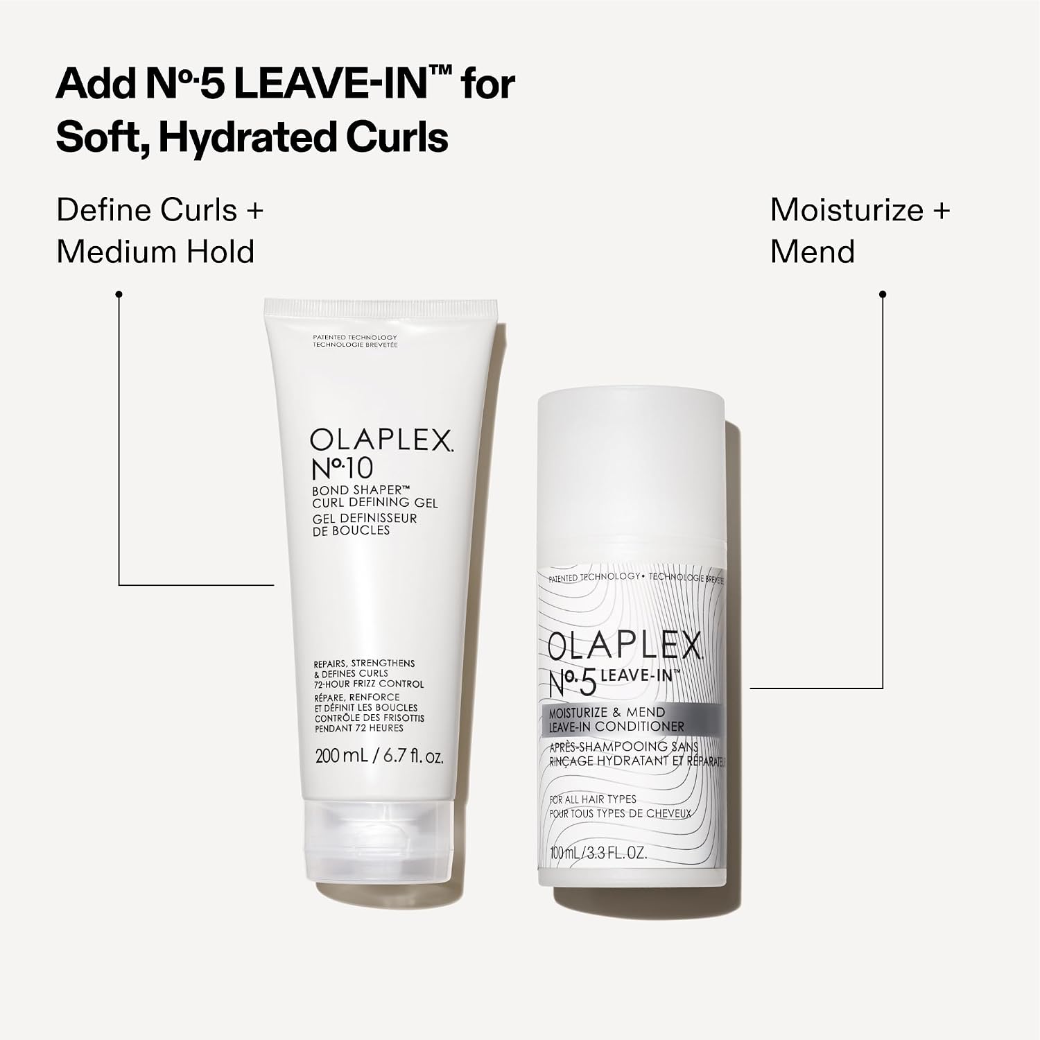 Olaplex Nº.10 Bond Shaper™ Curl Defining Gel: Frizz Smoothing Curl Gel | Hydrates, Detangles & Defines Curls | All Day Hold No Residue | For Coily, Curly, and Wavy, 200 mL/Fl Oz