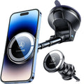【Military-Grade】VANMASS for MagSafe Car Mount【Upgraded Strongest Magnetic&Suction】Phone Holder Cell Stand for Dashboard Windshield Vent, Tesla Truck Cradle for iPhone 17 Pro Max 16 15 14 13 12 Android