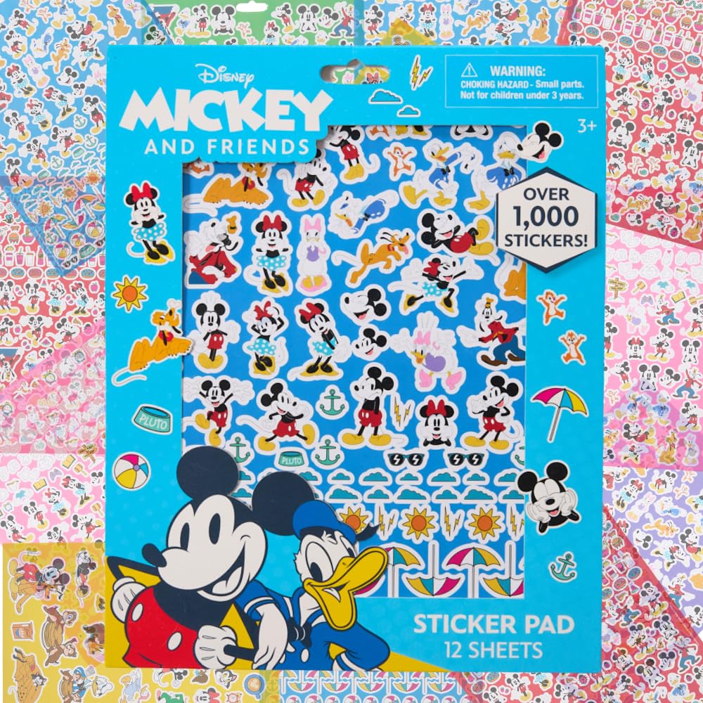 Gabby's Dollhouse Sticker Book Set, 12 Sheets with 1000+ Puffy Stickers Gabby, Mericat, Cakey, Pandy Paws