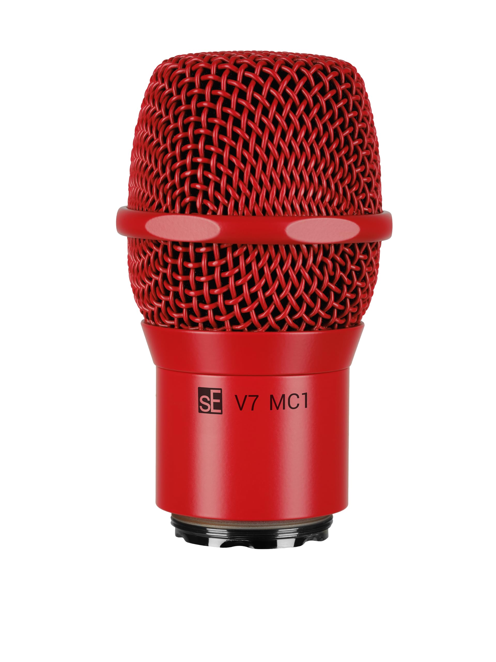 SE ELECTRONICS V7 MC1 Wireless Microphone Capsule - Compatible with Shure Wireless Transmitters - Professional Dynamic Microphone for Singing, Speech & Music Studio Recording (Black)