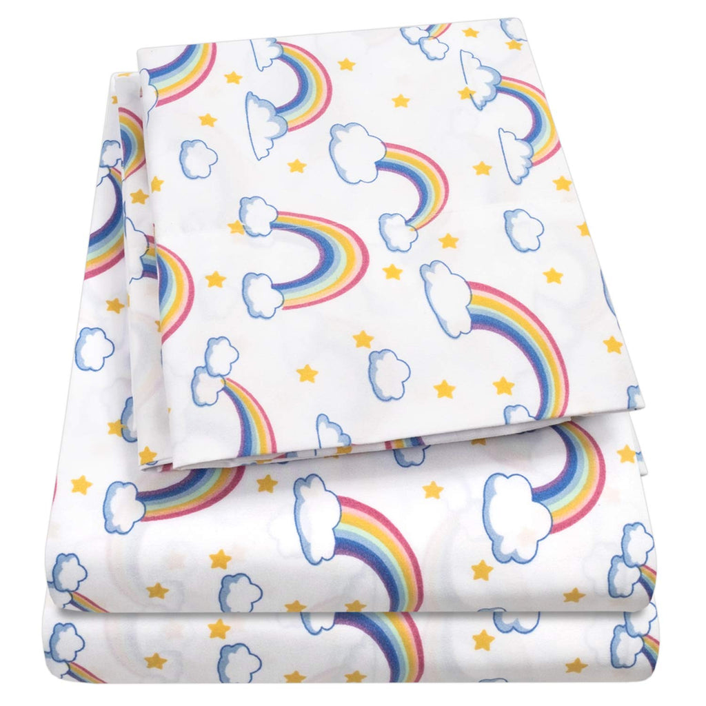 1500 Supreme Kids Bed Sheet Collection - Fun Colorful and Comfortable Boys and Girls Toddler Sheet Sets - Deep Pocket Wrinkle Free Soft and Cozy Bedding - Twin, Ballerinas
