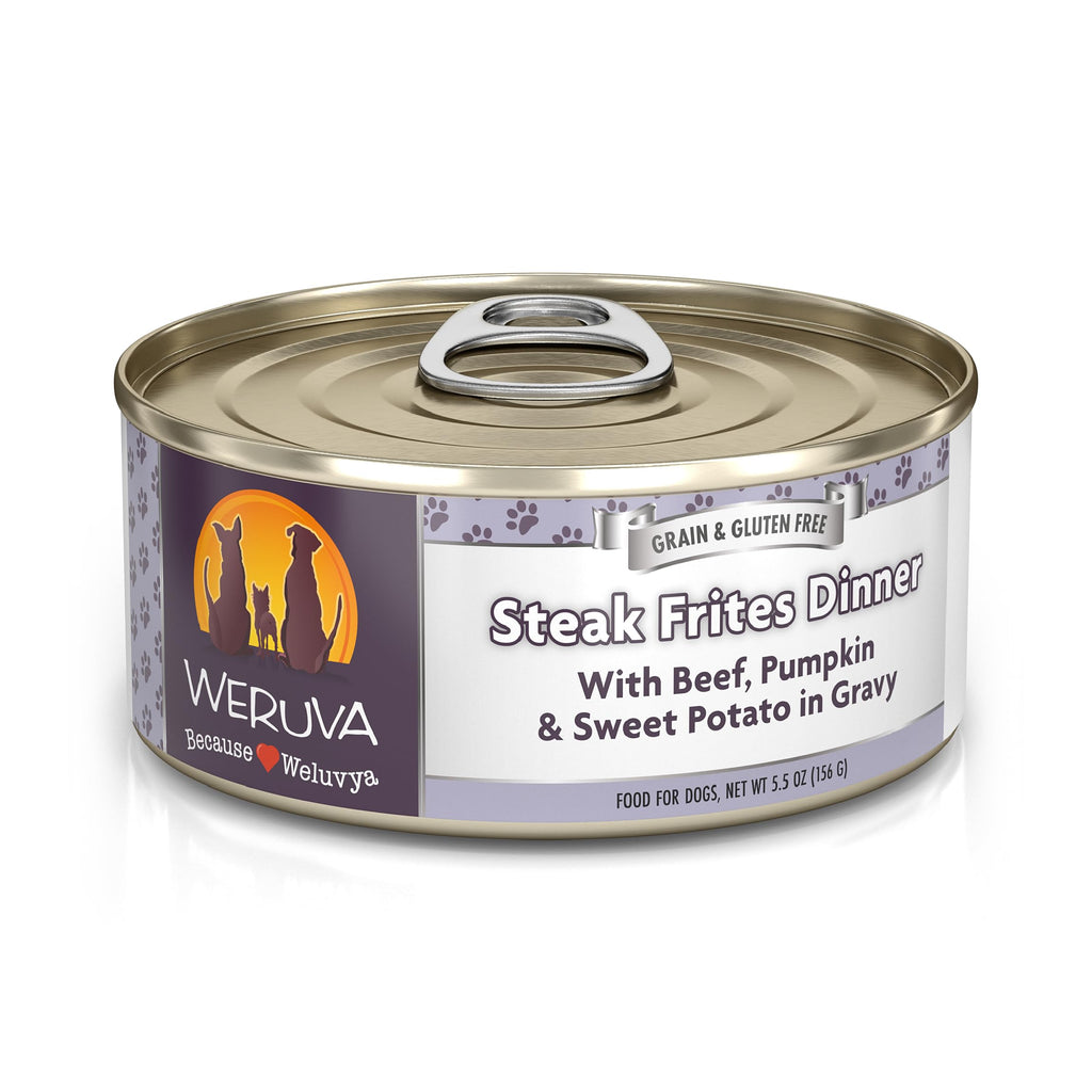 Weruva Classic Dog Food, Variety Pack, Baron's Batch, Wet Dog Food, 5.5oz Cans (Pack of 24)