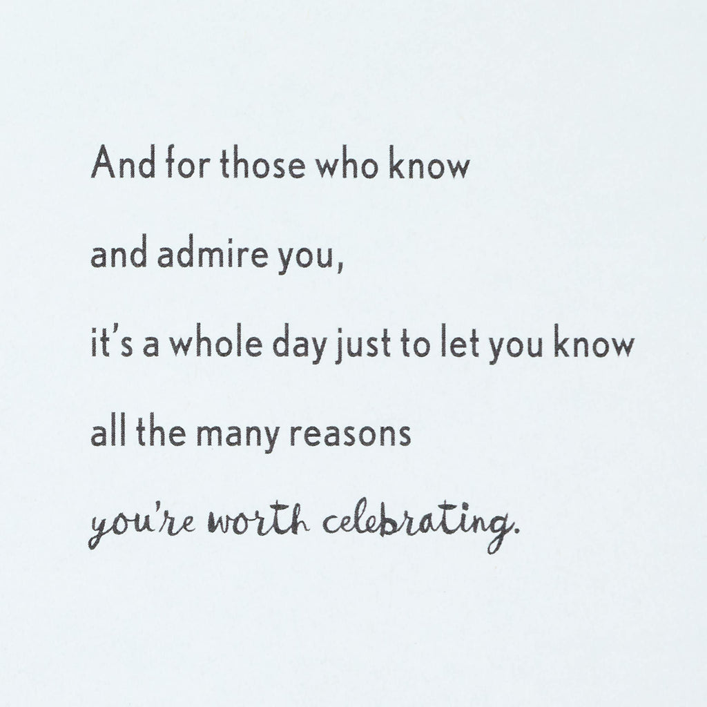 Hallmark Signature Birthday Card (Best Birthday Ever)