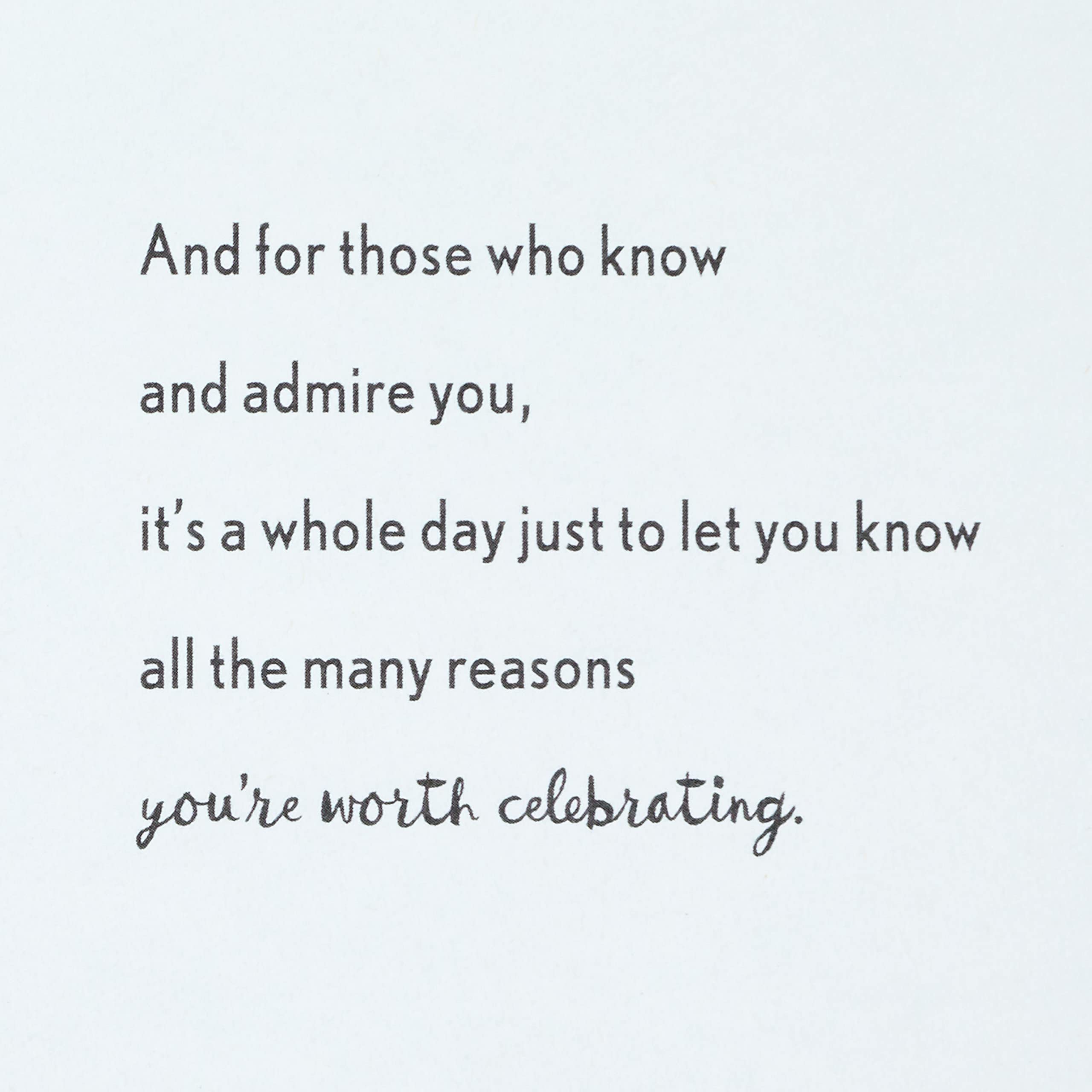 Hallmark Signature Birthday Card (Best Birthday Ever)