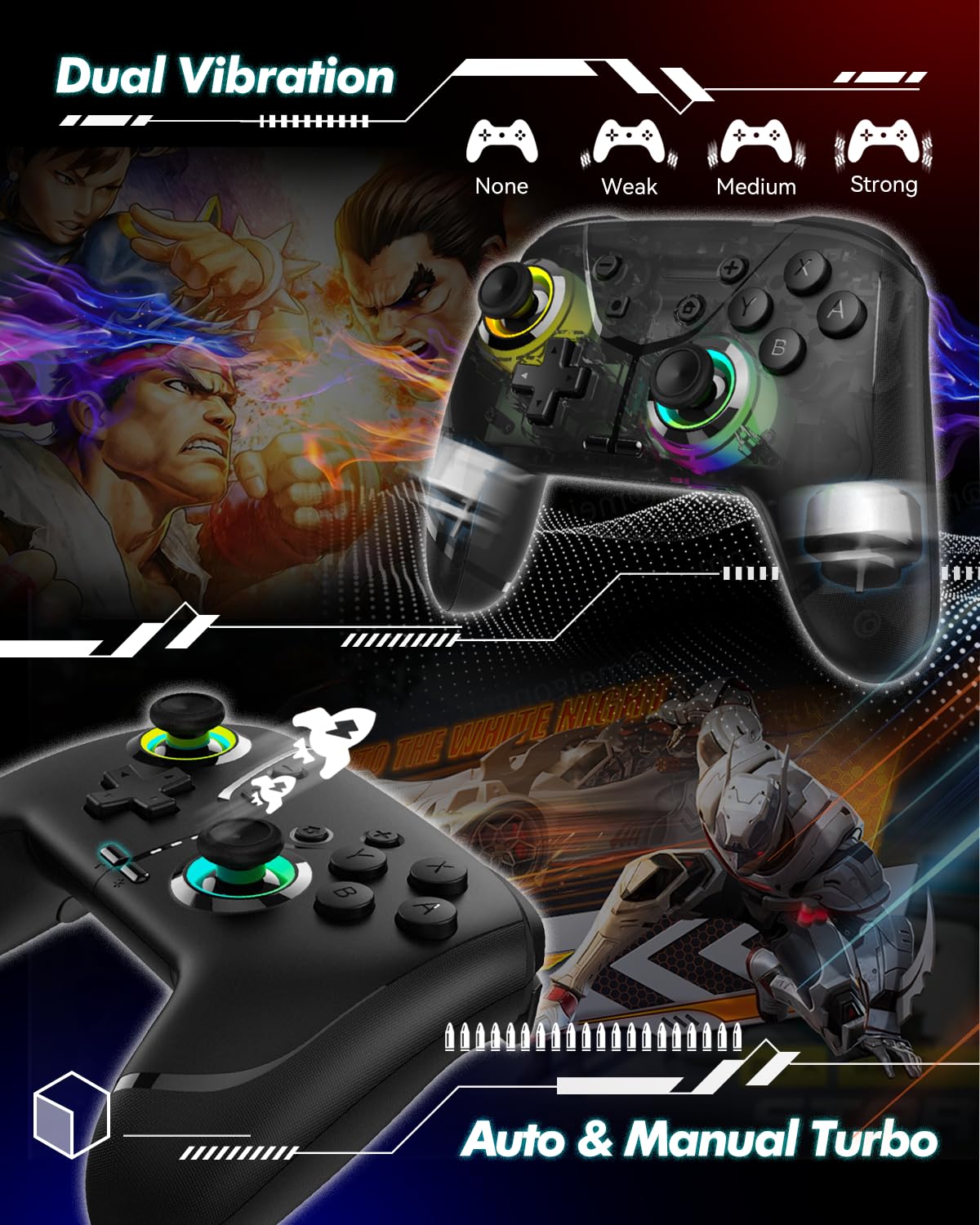 GMBACK Wireless Switch 2 Controller for Nintendo Switch 2/Switch/Lite/OLED