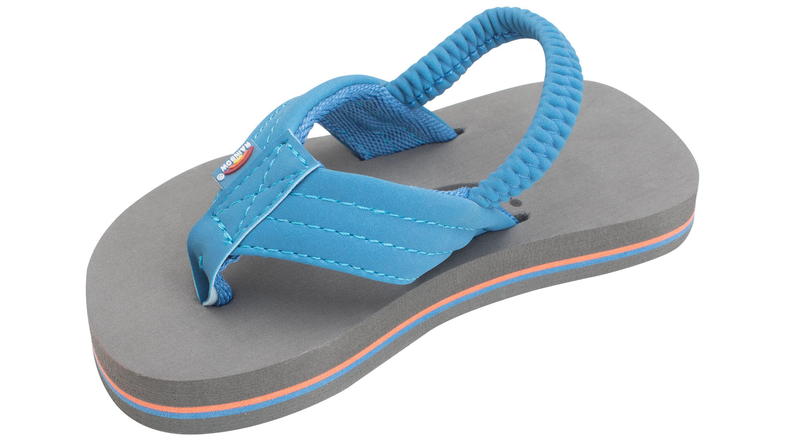 Rainbow Sandals Kid's Grombow's Soft Top Rubber w/Neoprene Strap and Backstrap