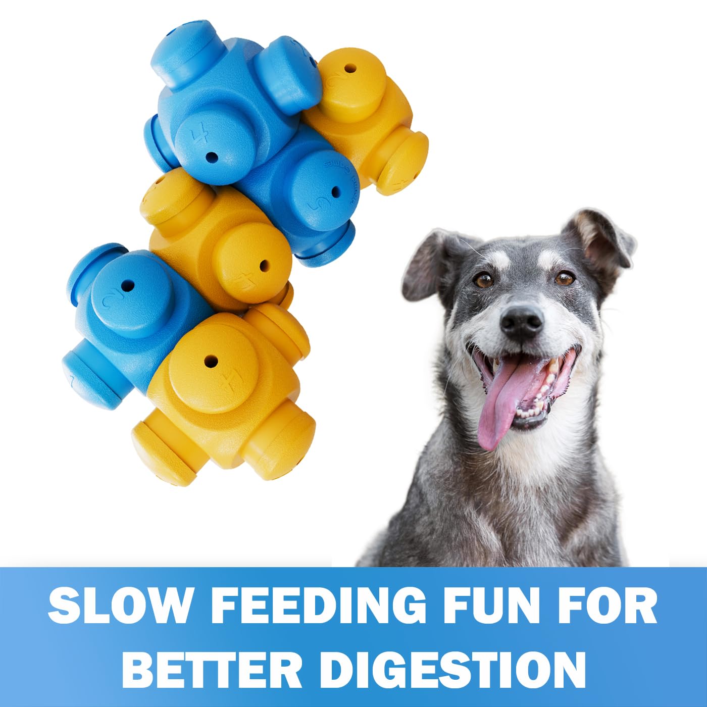 Dog Puzzle Toys for Smart Dogs, Boredom Busters, Interactive, Mentally Stimulating, Cognitive Dog Games, Hard Puzzle, Difficult Toys to Keep Them Busy, Puppy Puzzle Toys, Small, Medium, Large Breeds