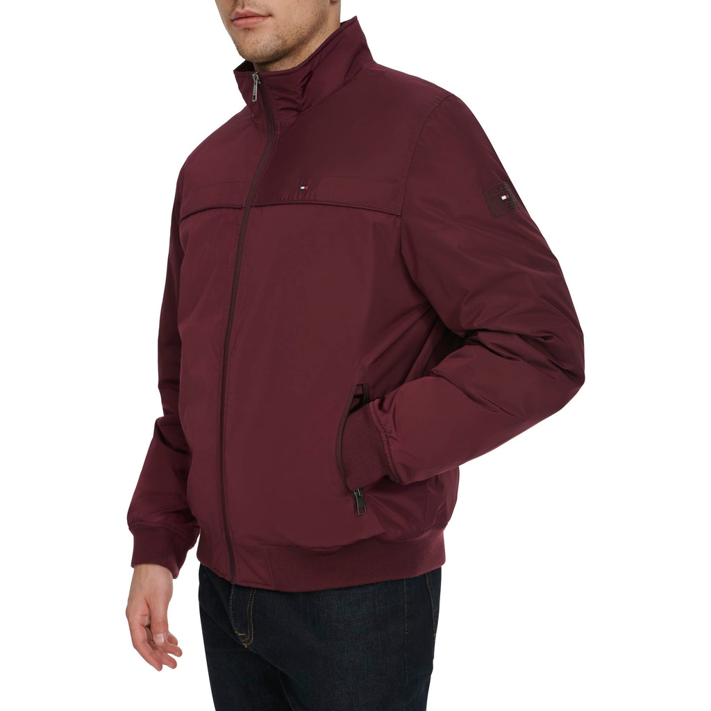 Tommy Hilfiger Men's Performance Faux Memory Bomber Jacket