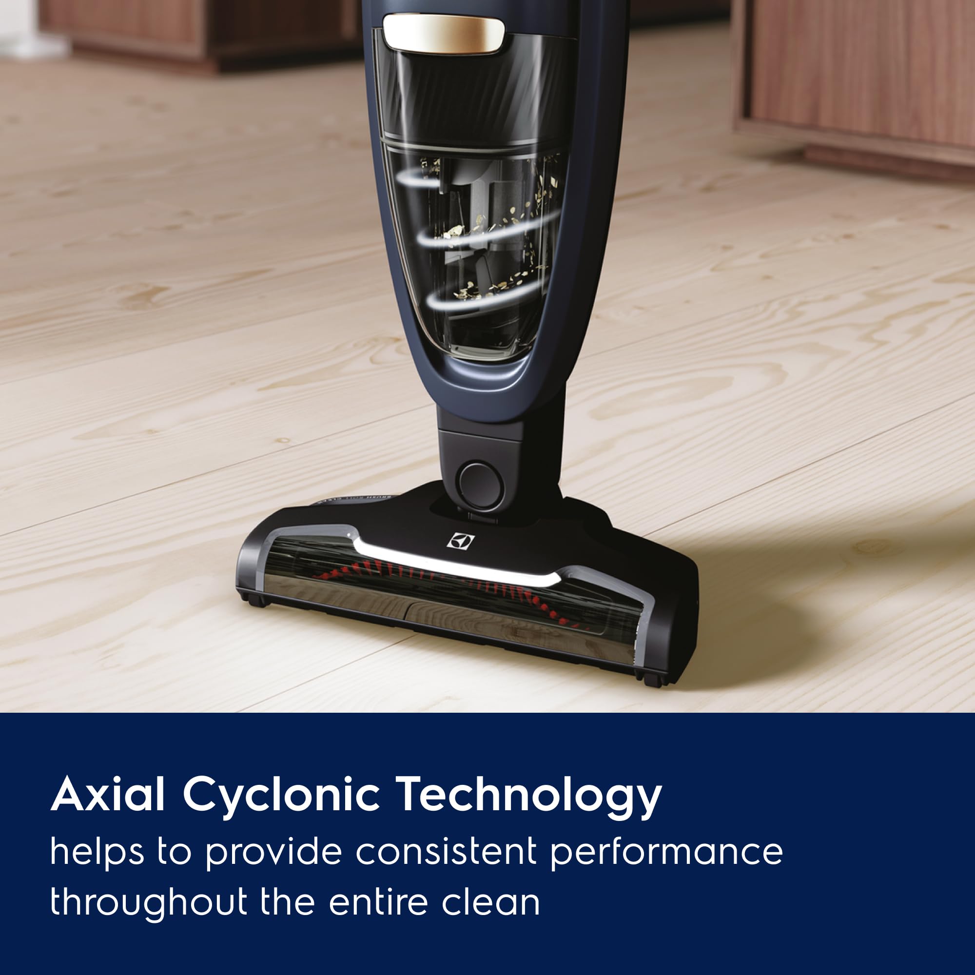 Electrolux WellQ7 Hard Floor Cordless 2-in-1 Vacuum with PowerPro Roller for Hard Surfaces, 50-Minute Run Time, 2 Power Modes, Soft Sand