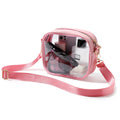 TOBVZOO Clear Bag Stadium Approved, Crossbody Transparent Bag for Concerts Sports Events, Purses for Men & Women