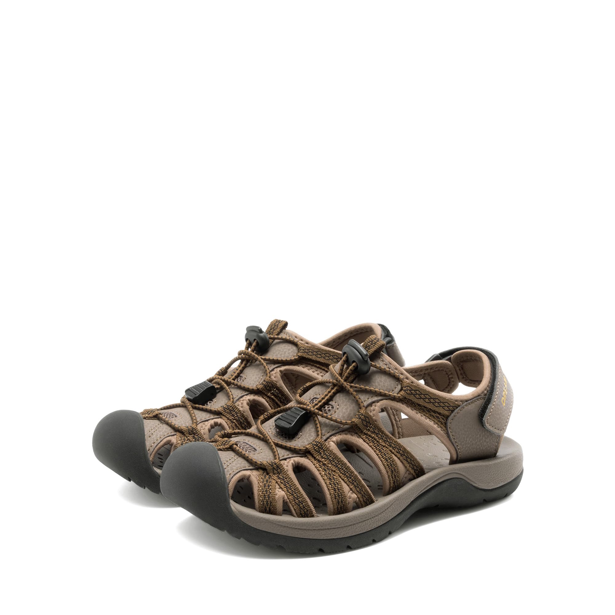 DREAM PAIRS Womens Closed Toe Hiking Summer Outdoor Sport Athletic Sandals