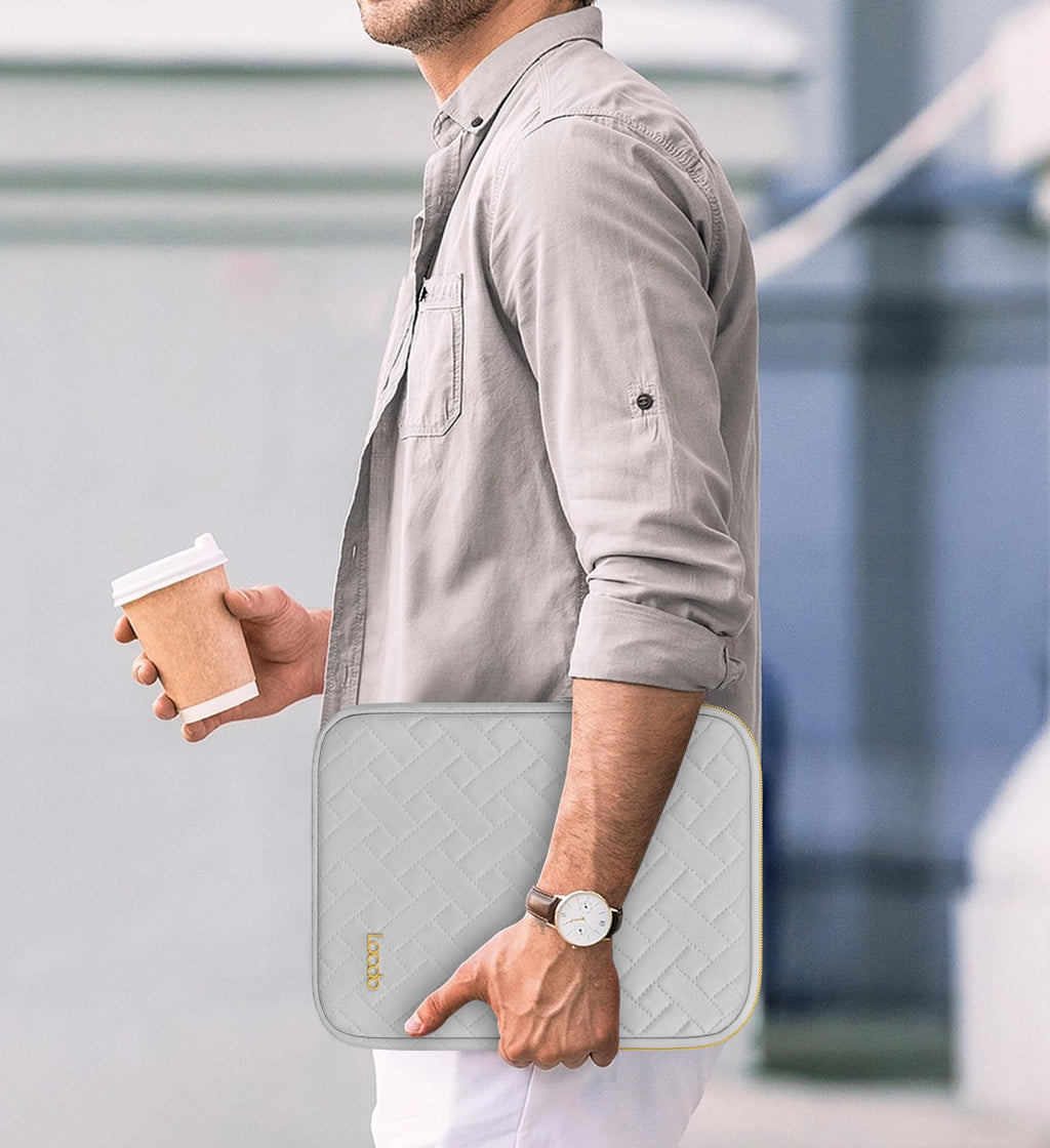 Lacdo Tablet Sleeve Case for 11 inch iPad A16 / 11 inch iPad Air M4 M3 M2 / 11" iPad Pro M5 M4 / 10.9" iPad /10.2" iPad /10.9" ipad Air / 11 Inch Samsung Galaxy Tab A9+ Bag, Fit Magic Keyboard, Black