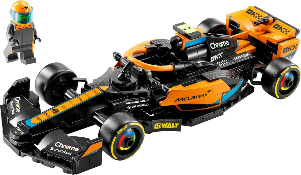 LEGO Speed Champions 2023 McLaren Formula 1 Race Car Toy for Play and Display, Buildable McLaren Toy Set for Kids, F1 Toy Gift Idea for Boys and Girls Ages 9 and Up who Enjoy Independent Play, 76919
