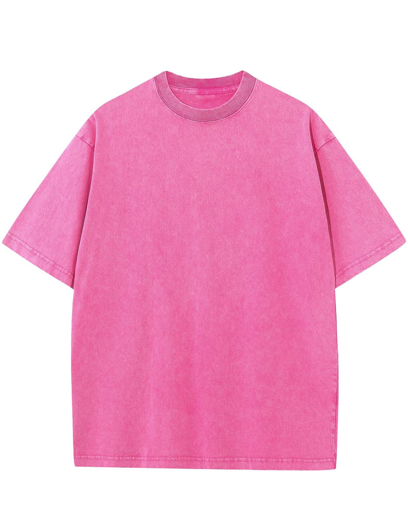 Arssm Men Oversized T Shirts Vintage Tee Loose Fit Short Sleeve Casual Streetwear Baggy Washed Unisex Tops