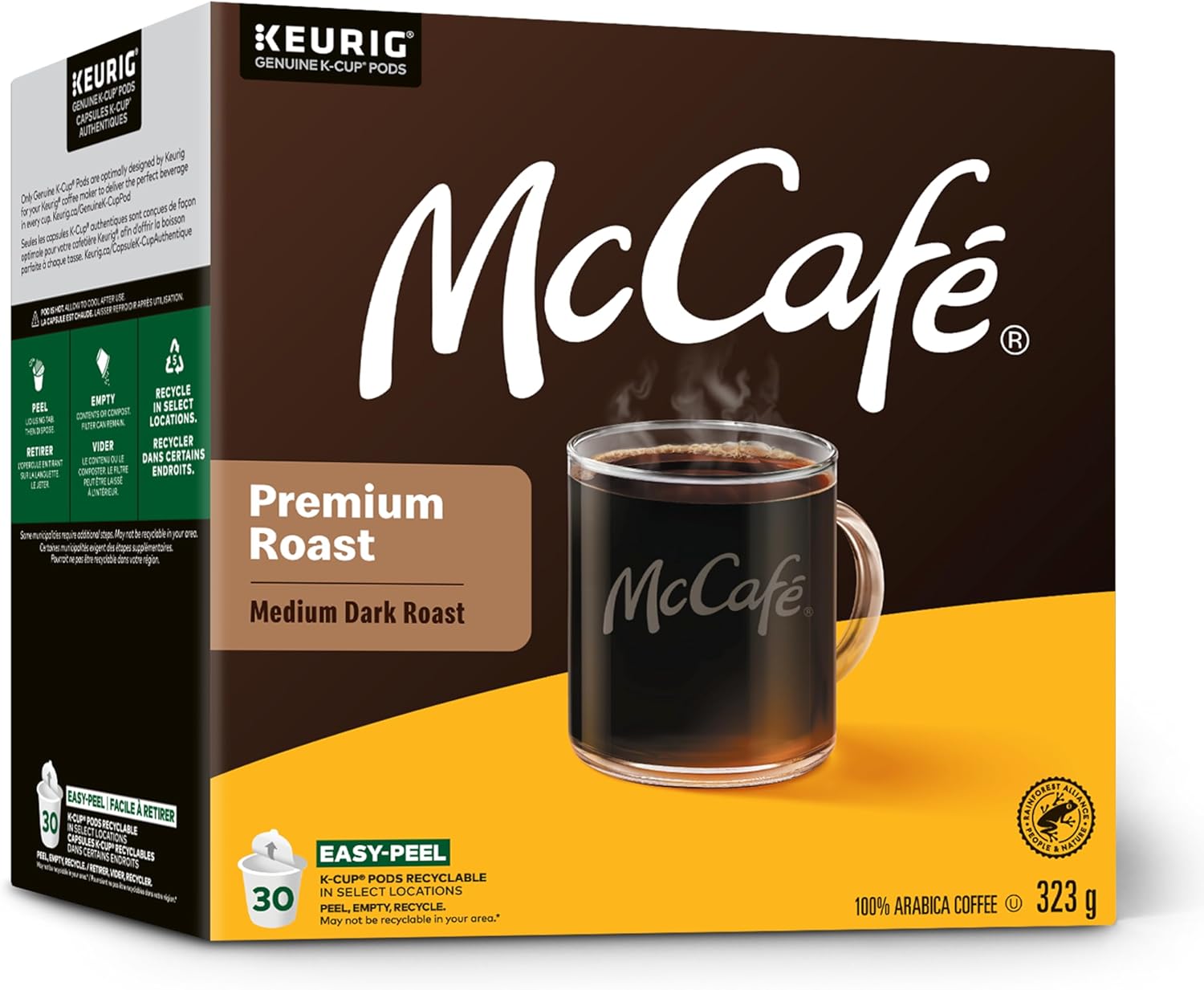 McCafe Premium Medium Dark Roast K-Cup Coffee Pods, 48 Count, For Keurig Coffee Makers