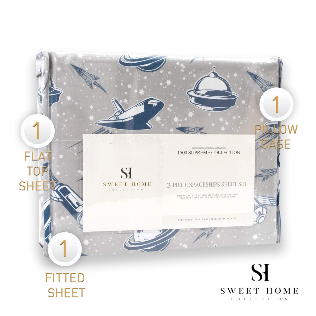 1500 Supreme Kids Bed Sheet Collection - Fun Colorful and Comfortable Boys and Girls Toddler Sheet Sets - Deep Pocket Wrinkle Free Soft and Cozy Bedding - Twin, Ballerinas