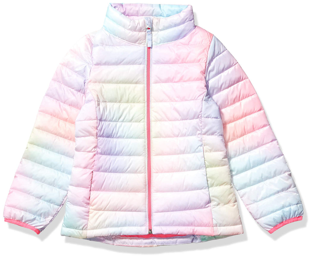 Amazon Essentials girls Light-weight Water-resistant Packable Mock Puffer Jackets