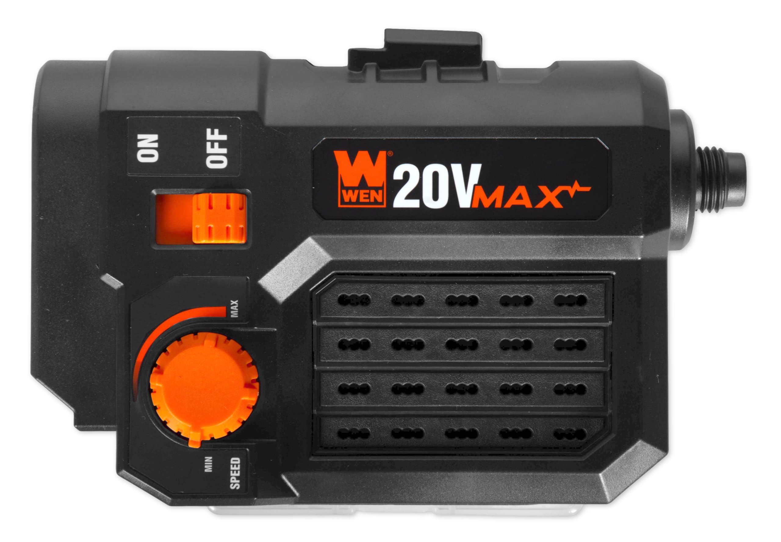 WEN 20V Max Cordless Variable Speed Rotary Tool Station with Flex Shaft, 40 Accessories, 2Ah Li-Ion Battery, and Charger (20923)