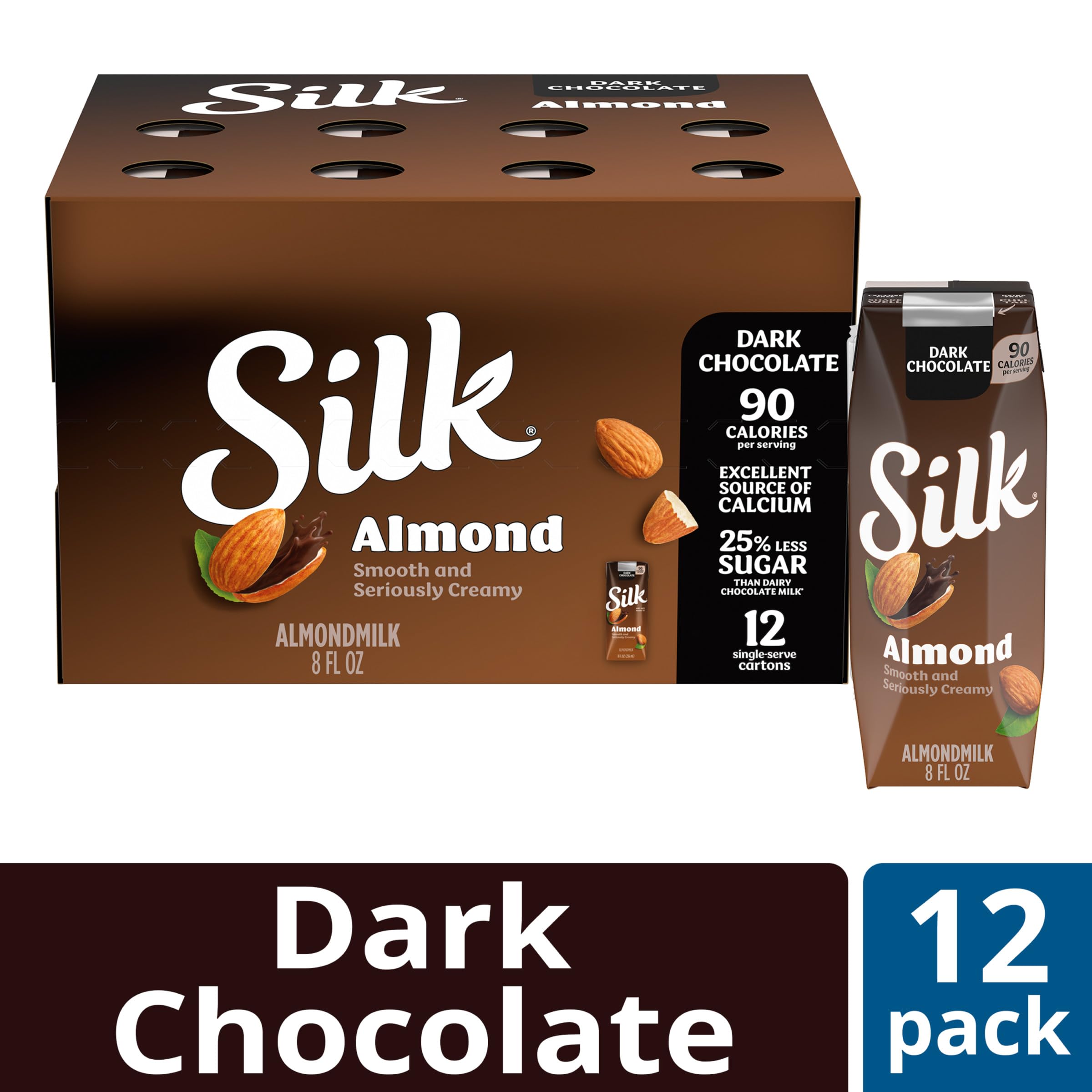 Silk Dark Chocolate Almond Milk