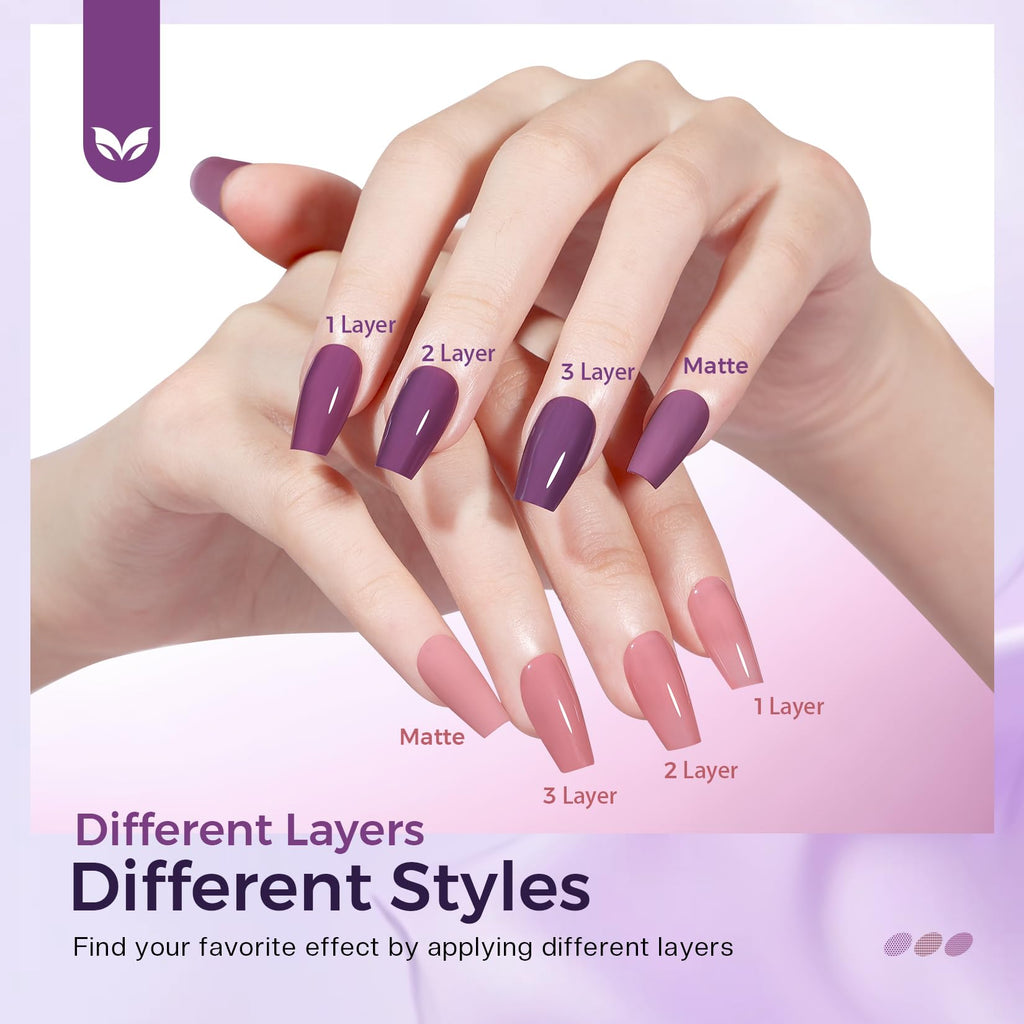 Morovan 15 Bright Color 0.27oz Air Quick Dry Long Lasting Nail Polish Gift Set for Women