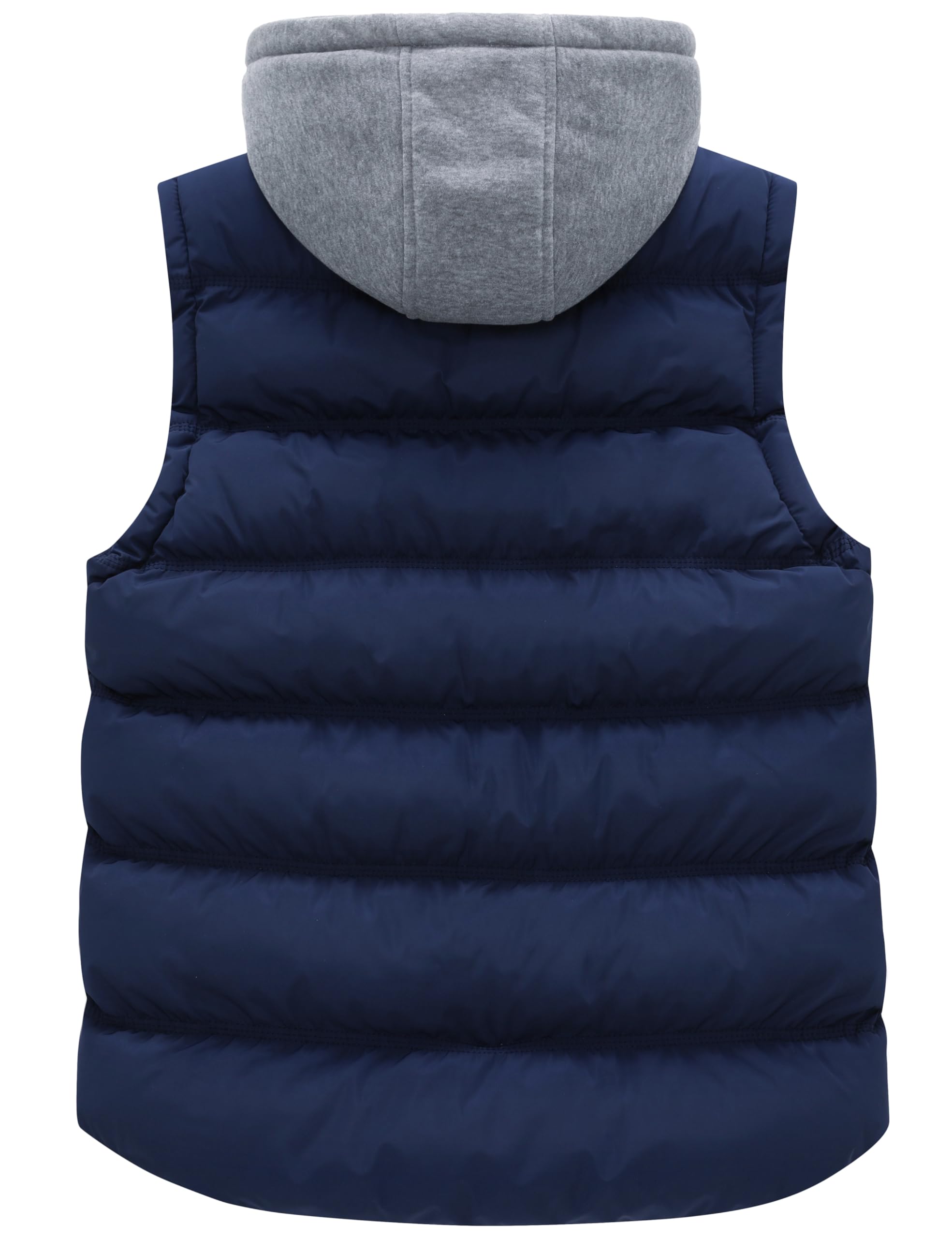 Wantdo Women's Quilted Puffer Vest Thicken Warm Winter Coat with Removable Hood
