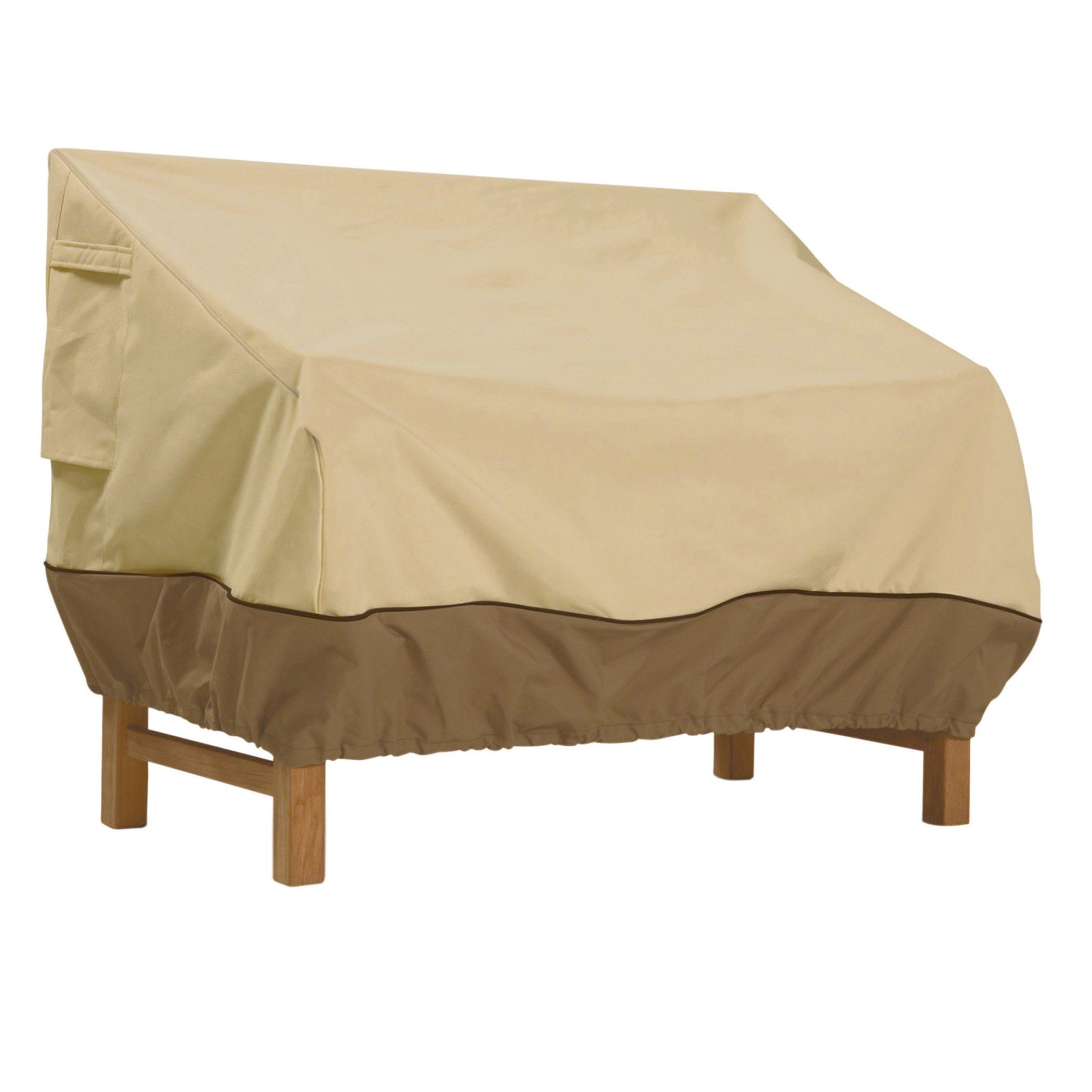 Classic Accessories Veranda Water-Resistant 58 Inch Deep Seated Patio Sofa/Loveseat Cover, Patio Furniture Covers