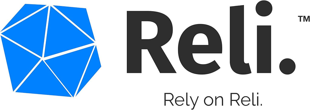 Reli. SuperValue 55-60 Gallon Recycling Bags | 150 Count | Blue Trash Bags | Made in the USA
