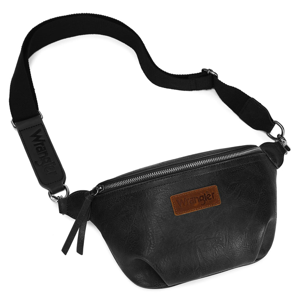 Wrangler Crossbody Bags for Women Large Fanny Packs Bum Bag Travel Belt Bags Sling Purse