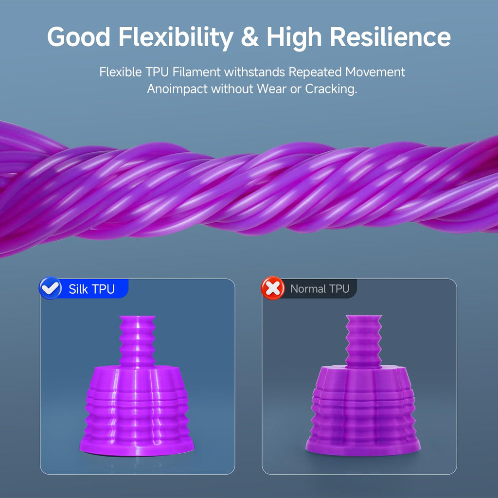 RepRapper PLA Filament, Multicolor Glitter Sample Pack, Shiny Galaxy Silk PLA1.75MM for 3D Printer, Glow in The Dark Sparkle Laser Series 3D Printer Filament, 250g*4
