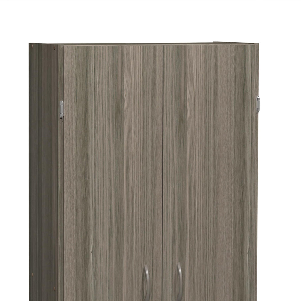 ClosetMaid Pantry Cabinet Cupboard with 2 Doors, Adjustable Shelves, Standing, Storage for Kitchen, Laundry or Utility Room, White