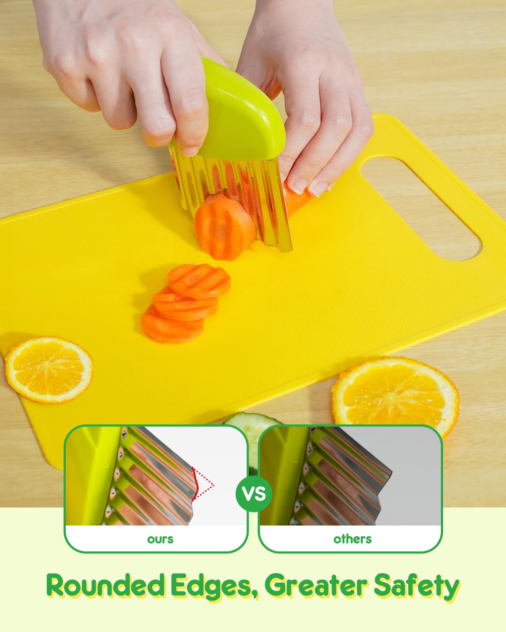 Kids Knife Set, 5 Pcs Montessori Kitchen Tools for Toddlers' Real Cooking for 3+, BPA Free Kids Safe Kitchen Cooking and Baking Set with Peeler, Cutting Board for Sandwich Bread Vegetable Fruit Gift