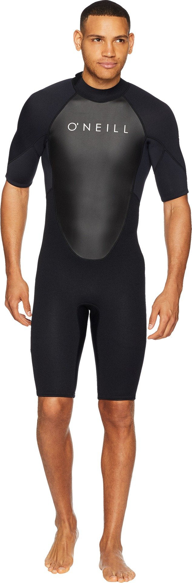 O'Neill Men's Reactor-2 2mm Back Zip Short Sleeve Spring Wetsuit, Lightweight Warmth and Flexibility for All Water Activities