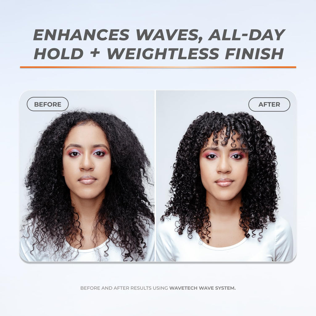 XMONDO Hair Wavetech Extra Hold Wave Foam - Vegan Formula with Pro-Vitamin B5 and Anti-Frizz Nutrients to Fight Static, Control Frizz, and Enhance Your Wavy Hair, 6.7 Fl Oz, 1-Pack