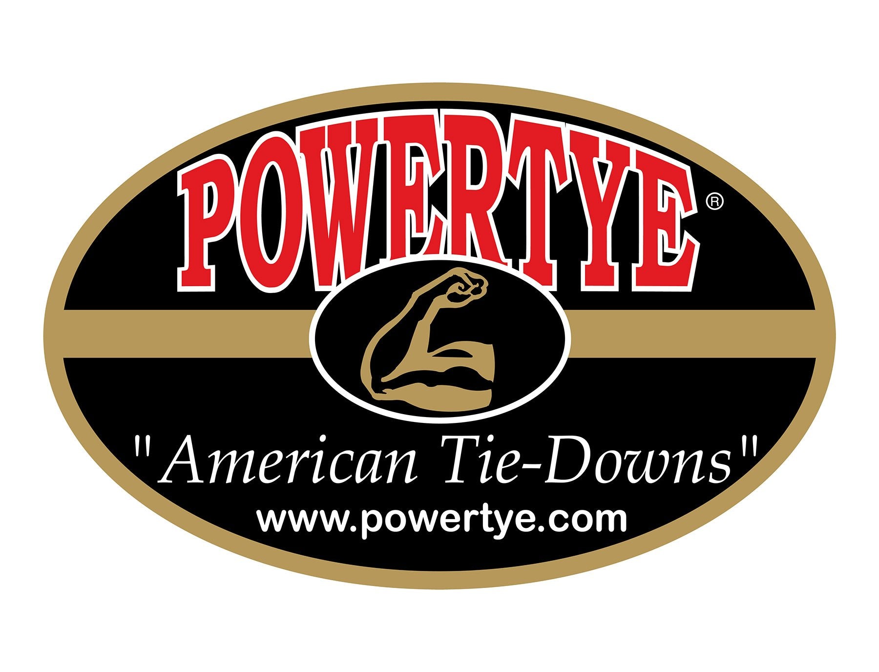 PowerTye 1in x 4ft Easy-Grip Light-Duty Endless Ratchet (no Hooks) - 400 lb. Working Load Limit / 1,200 lb. Breaking Strength - Black 2-Pack