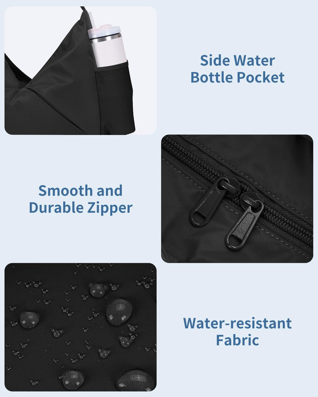 Ceneda Large Gym Bag for Women with Hidden Yoga Mat Holder & Shoe Compartment & Wet Pocket, Sports Duffle Bag for Travel