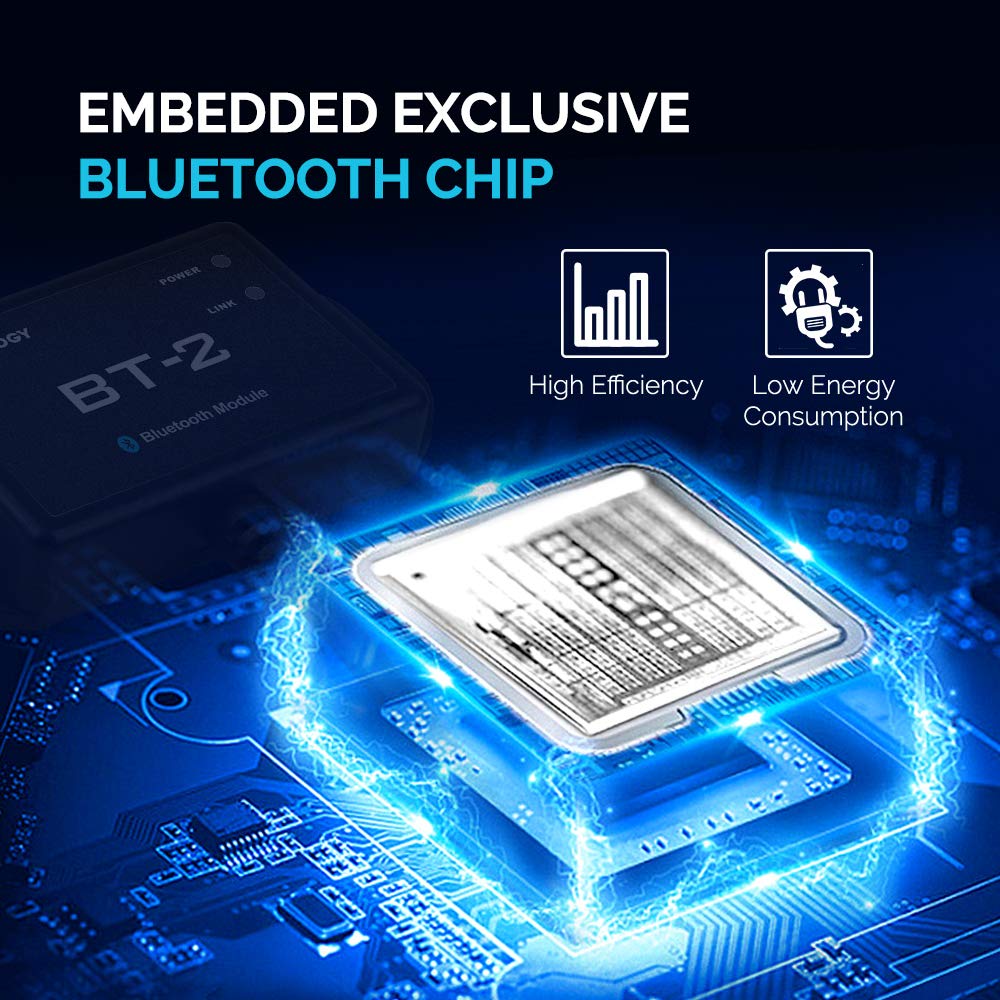 Renogy BT-1 Bluetooth Module for PWM Charge Controllers (Wanderer/Adventurer) – RJ12 RS232 Port, Wireless Monitor via DC Home App,IP54