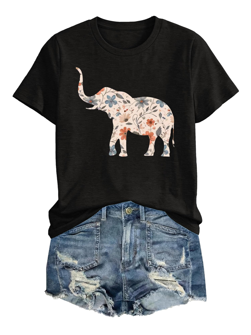 Anbech Womens Dandelion Graphic T-Shirts Teen Girls Cute Sunflower Print Casual Tee Tops