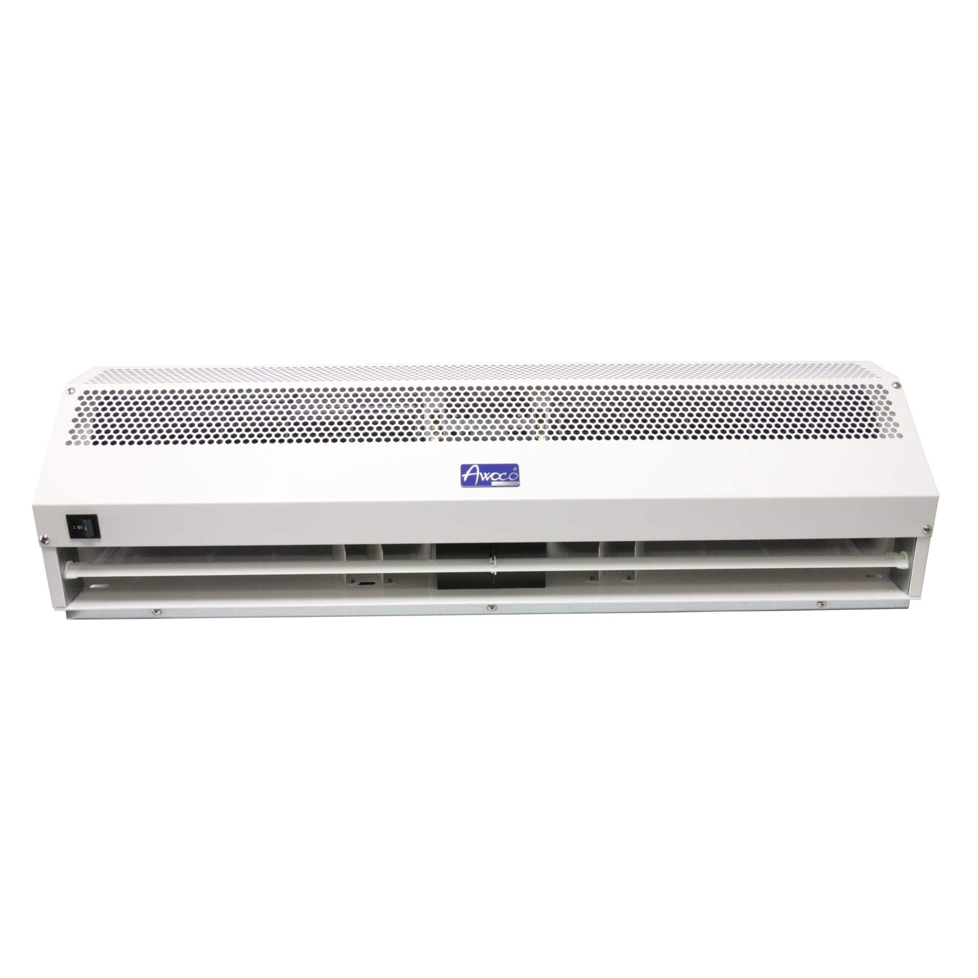 Awoco 24” Super Power 2 Speeds 800 CFM Commercial Indoor Air Curtain, CE Certified, 120V Unheated - Door Switch Included