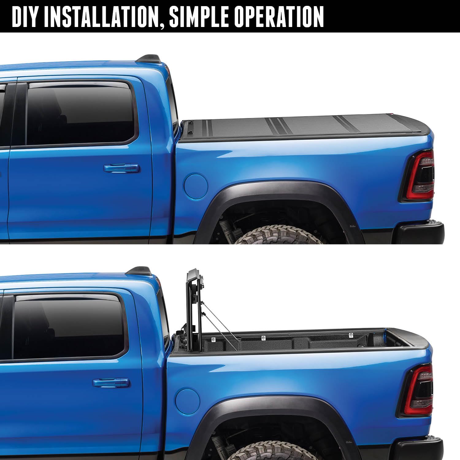 RealTruck Extang Trifecta 2.0 Soft Folding Truck Bed Tonneau Cover | 92456 | Fits 2019-2026 Chevy/GM Silverado/Sierra (w/o Factory toolboxes or MultiPro Tailgate) 5' 10" Bed (69.9")