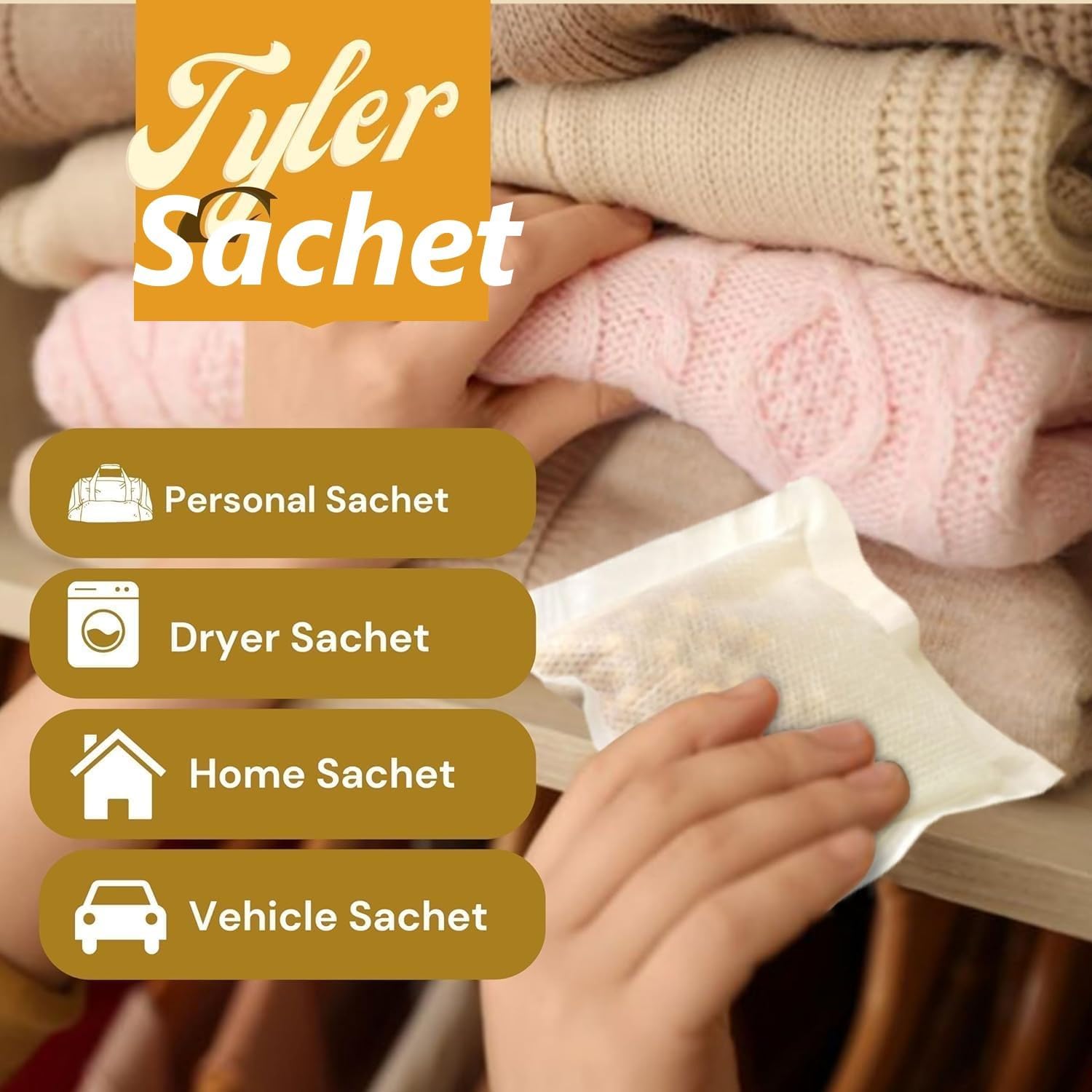 Tyler Candle Wash Detergent Diva 128 Fl oz HE with dryer sachet pouch