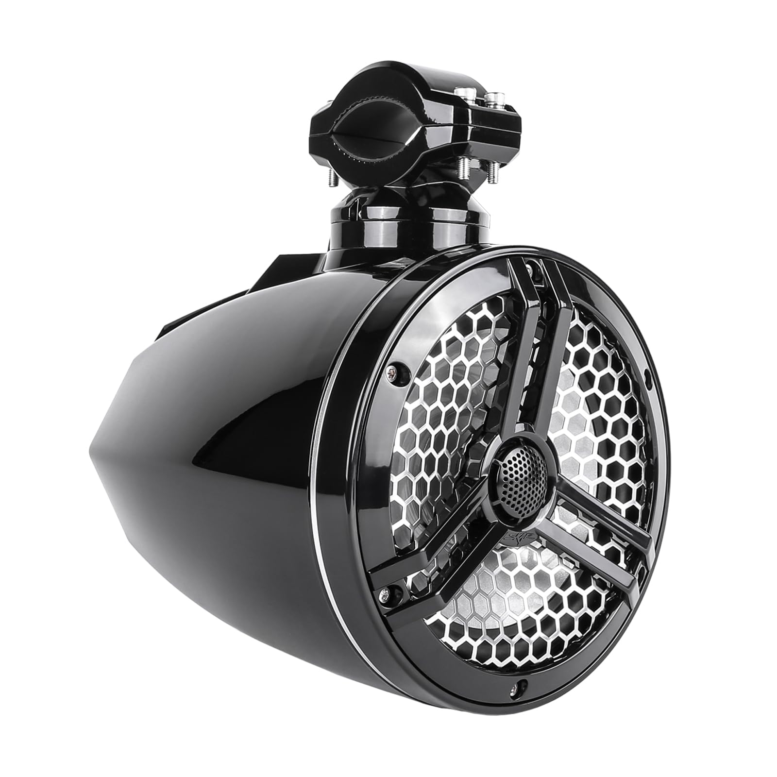 Skar Audio SK65MB-TWR 6.5" 2-Way Marine Full Range 320 Watt Coaxial Tower Speakers, Pair (Black)