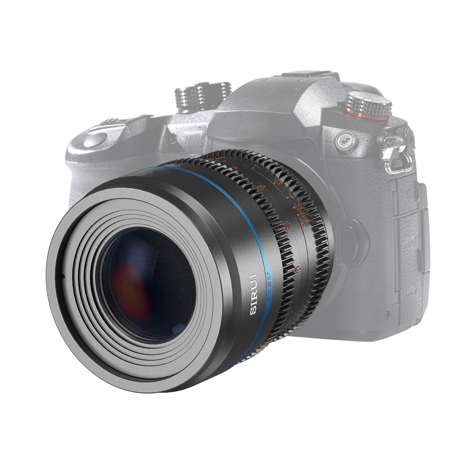 SIRUI Night Walker T1.2 Cine Lens Set, 16mm, 24mm, 35mm, 55mm, 75mm Large Aperture Manual Focus Lens (M4/3 Mount, Black)