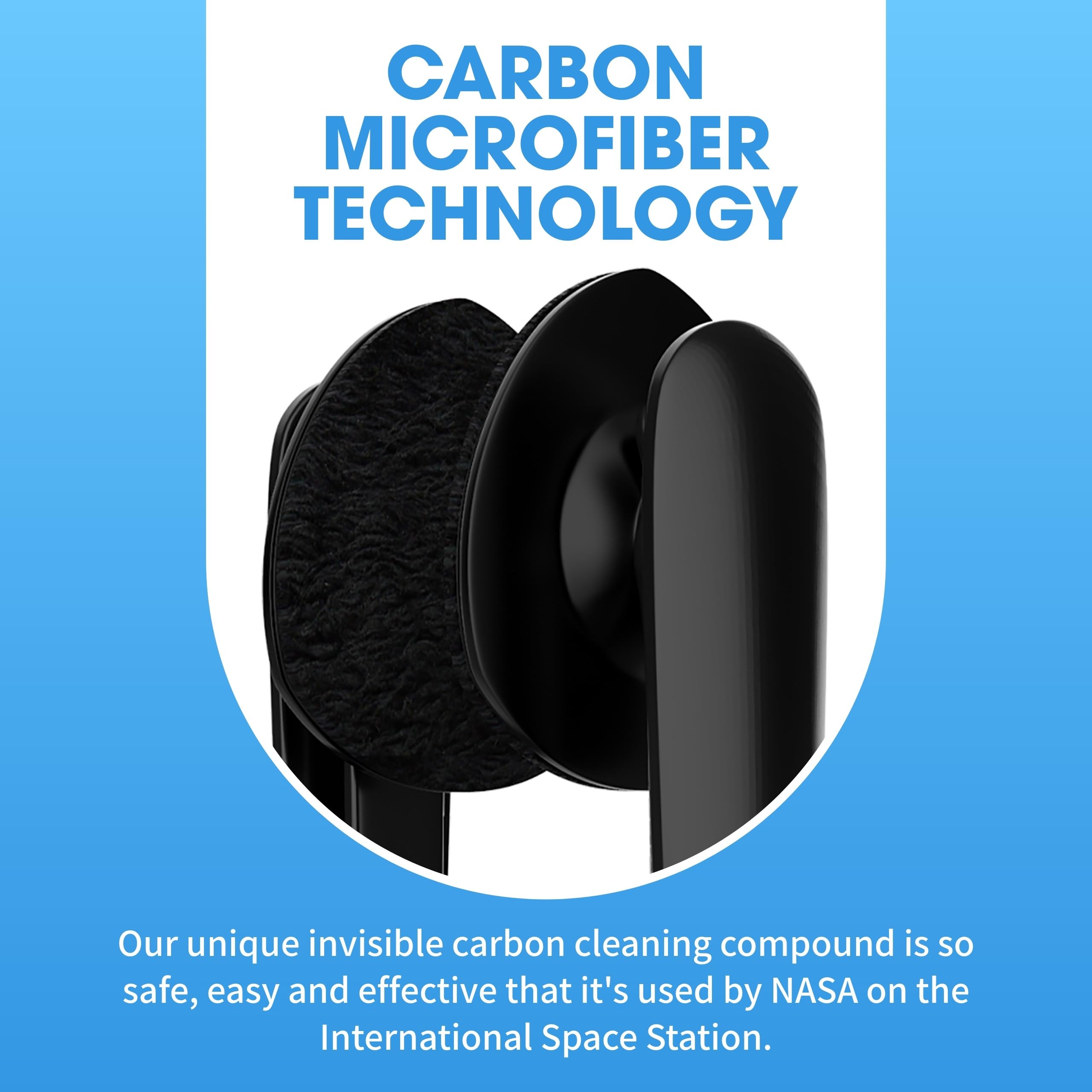 Peeps Eyeglass Lens Cleaner - Efficient and Durable Carbon Microfiber Technology - Exclusively Used by NASA - 500 Uses (Electroplated Gold)