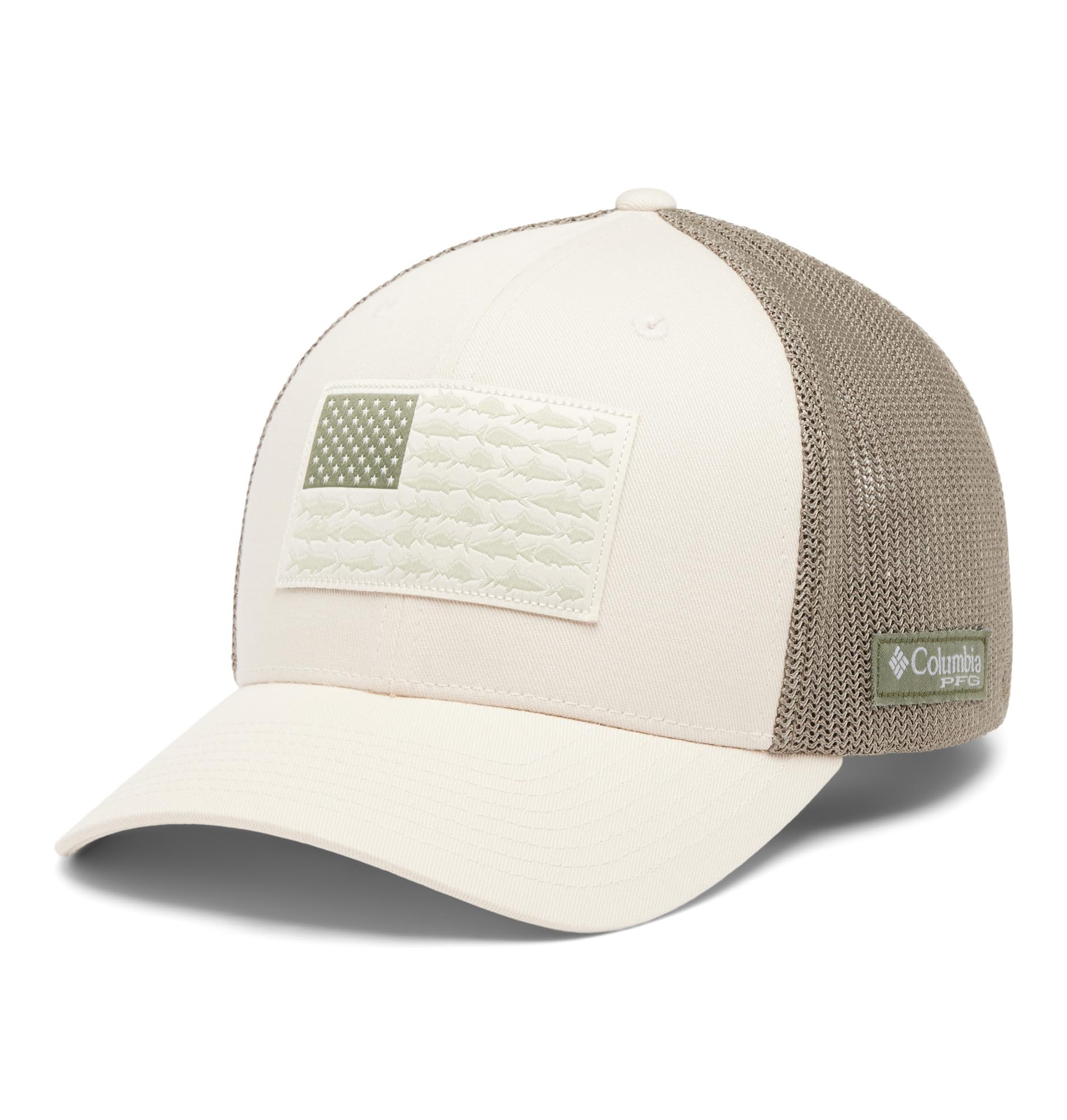 Columbia Unisex Adult PFG Logo Mesh Ball Cap